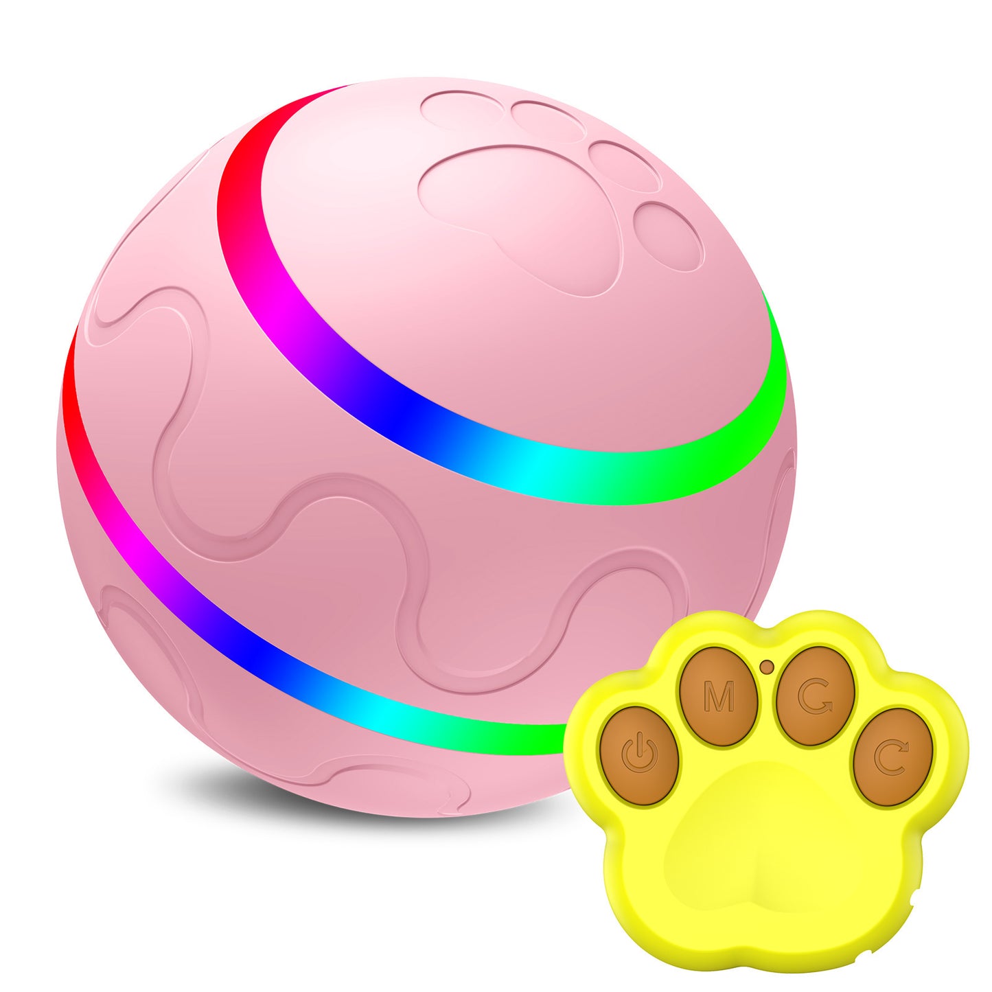 🐾 Wicked Ball Cat Toy - Smart, Self-Rotating Fun for Your Feline Friend! 🐱⚡ - Shop Wave