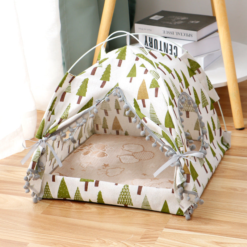 🏕️ Cozy Cat Tent - The Purr-fect Hideaway for Your Feline Friend! 🐱✨ - Shop Wave