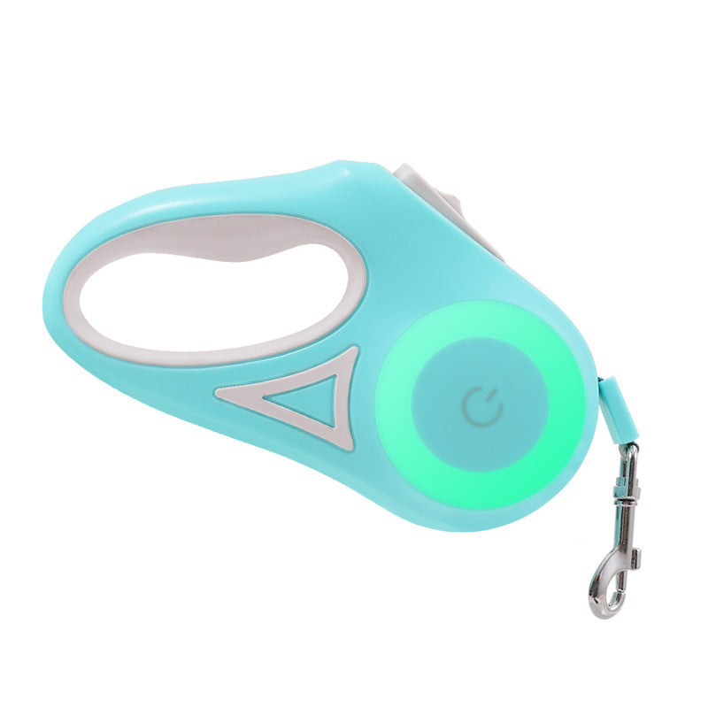 🐾 Spotlight Retractable Leash & Collar Set - Shine Bright on Every Walk! 🌟🐕✨ - Shop Wave