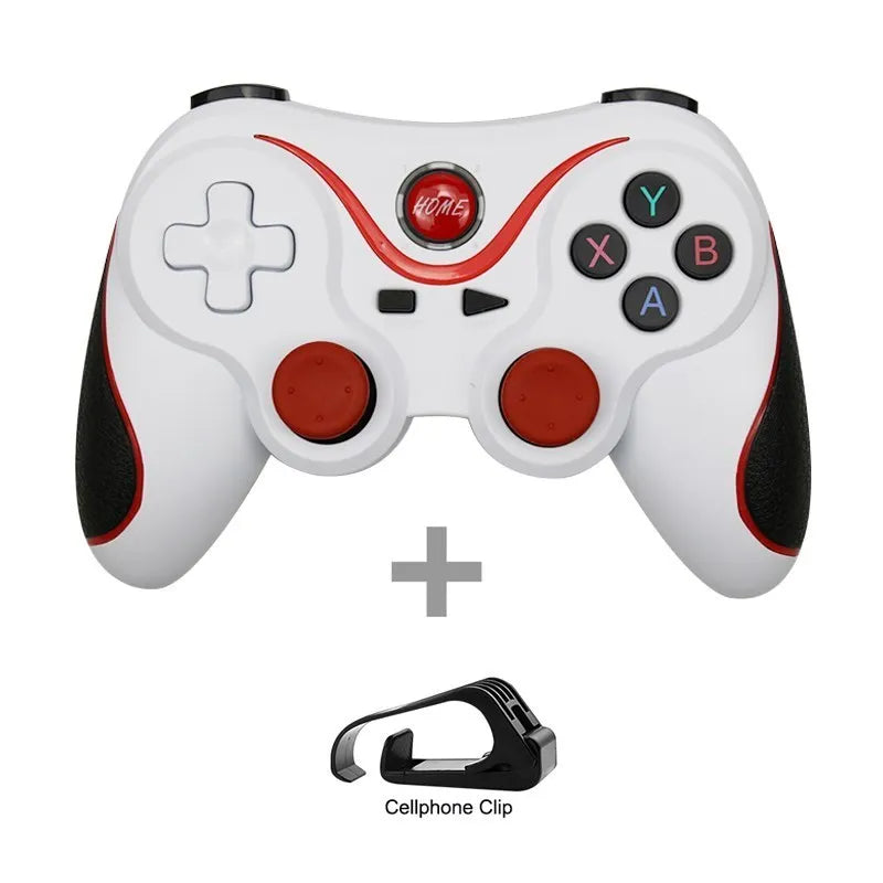 🎮 Terios T3 Wireless Bluetooth Gamepad - Universal Controller for Android, PC, Switch & PS3! 🕹️✨ - Shop Wave