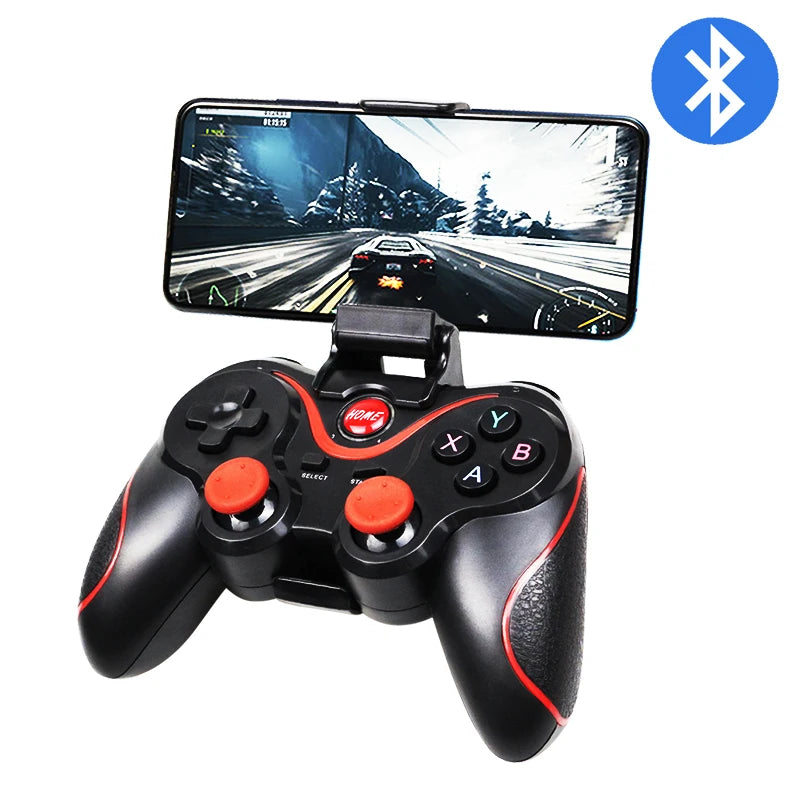 🎮 Terios T3 Wireless Bluetooth Gamepad - Universal Controller for Android, PC, Switch & PS3! 🕹️✨ - Shop Wave