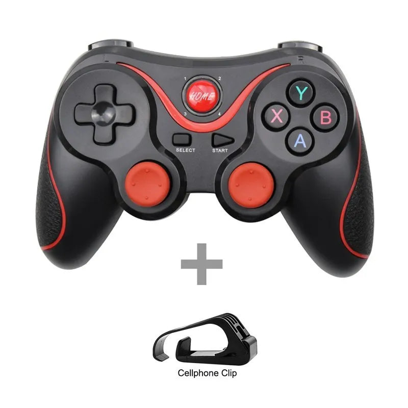 🎮 Terios T3 Wireless Bluetooth Gamepad - Universal Controller for Android, PC, Switch & PS3! 🕹️✨ - Shop Wave