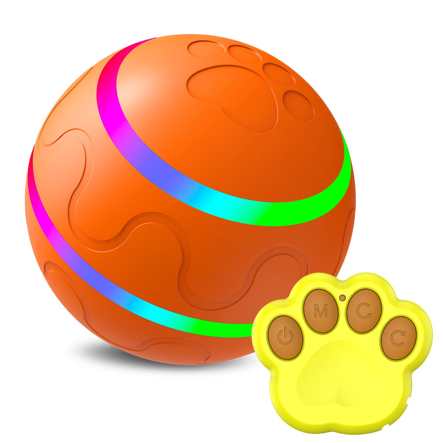 🐾 Wicked Ball Cat Toy - Smart, Self-Rotating Fun for Your Feline Friend! 🐱⚡ - Shop Wave