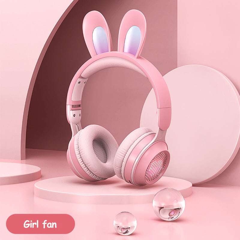 🐰 **Wireless Rabbit Ear Headphones** - Luminous &amp; Extendable Fun! 🎧✨ - Shop Wave