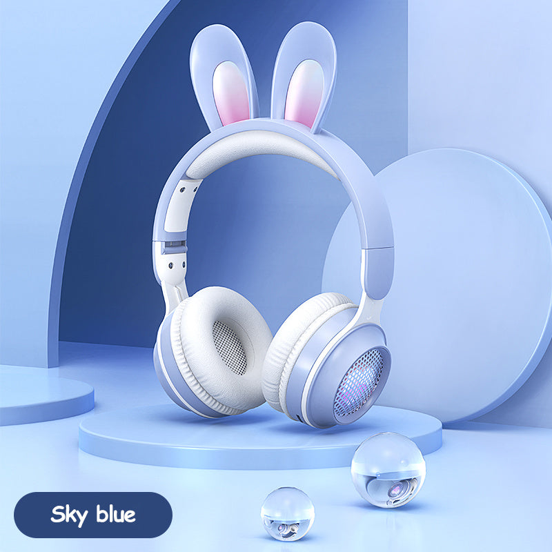 🐰 **Wireless Rabbit Ear Headphones** - Luminous &amp; Extendable Fun! 🎧✨ - Shop Wave