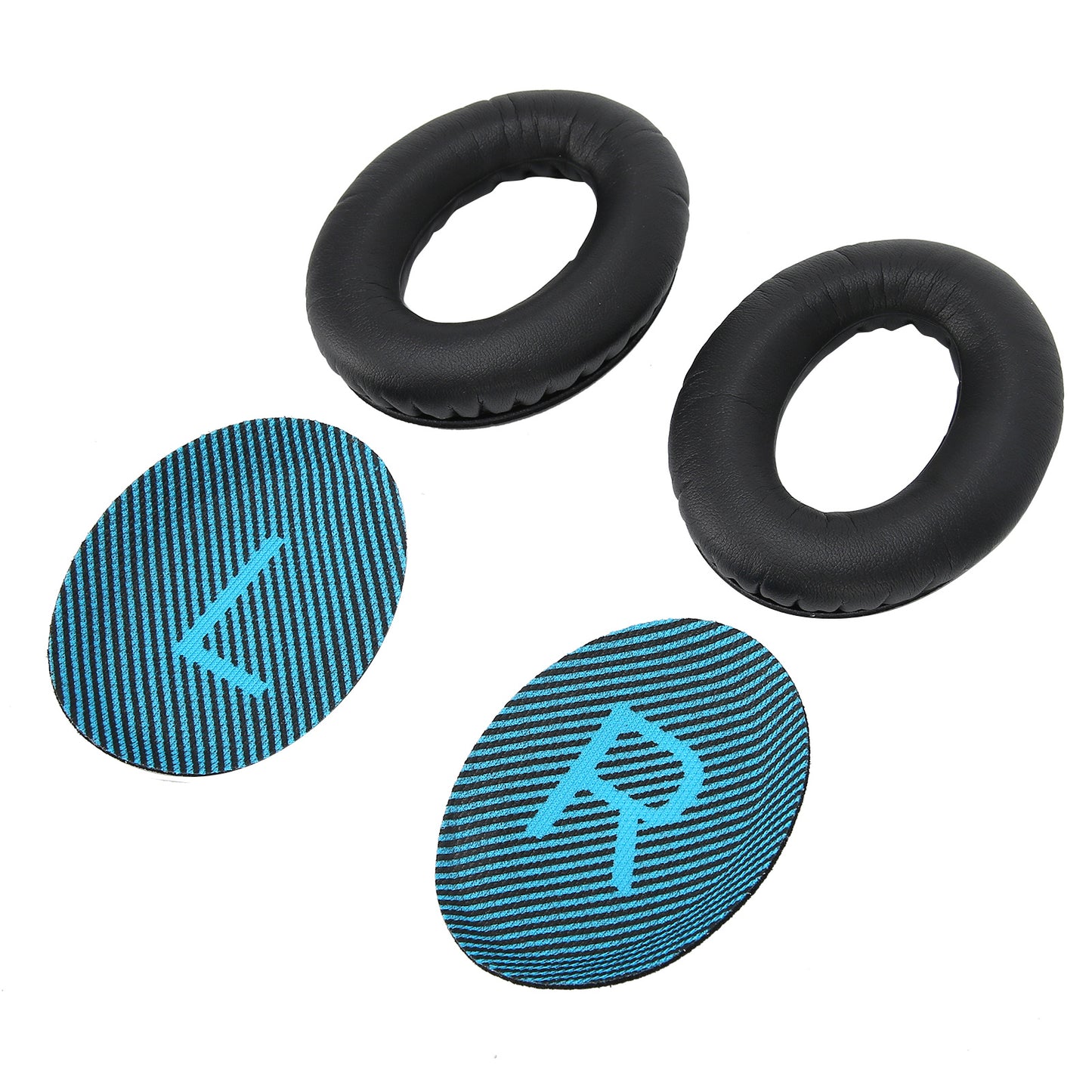 JZF‑140 Replacement Sponge Ear Pads Cushion Cover for 35 Headphones Headset PartsBlack Blue